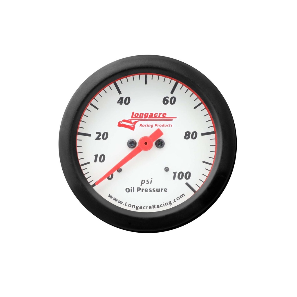 Longacre - Gauge Sportsman Oil Pressure 0-100psi