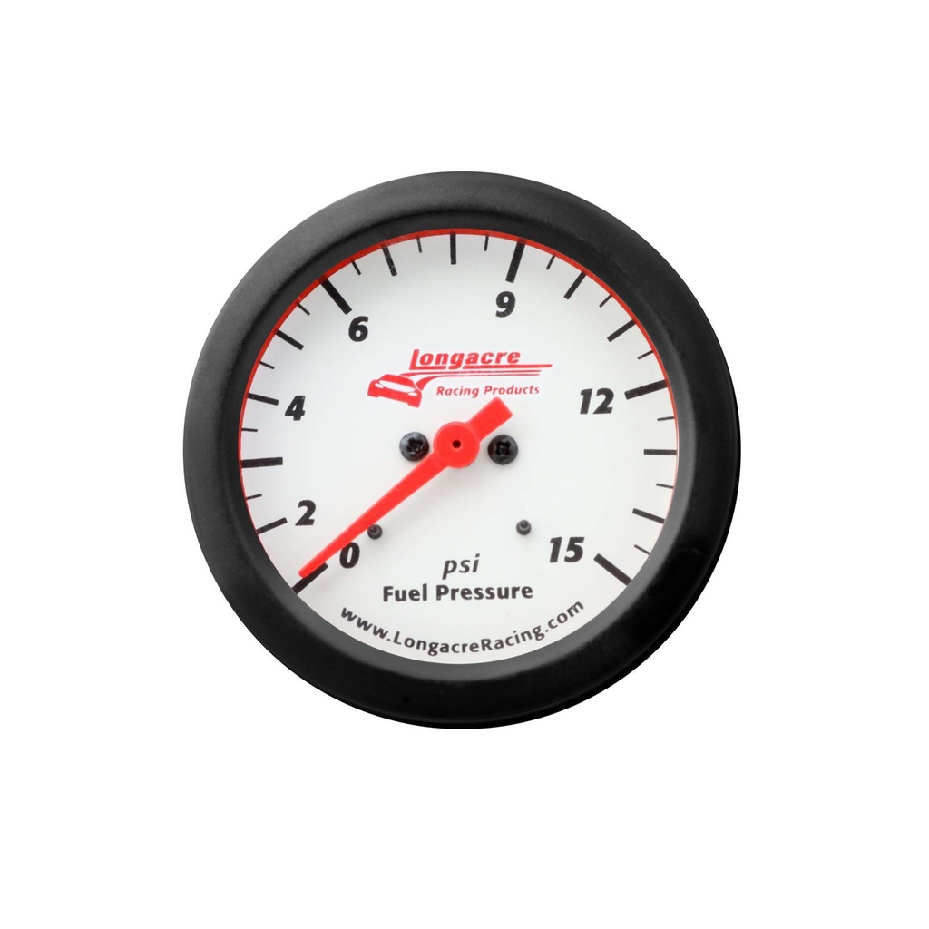 Longacre - Gauge Sportsman Fuel Pressure 0-15psi