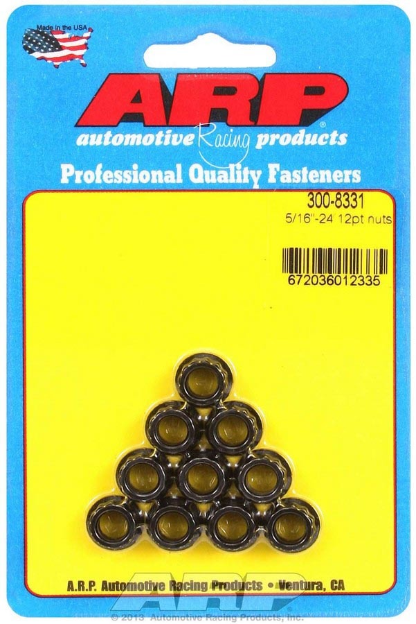 [ARP300-8331] ARP - 5/16-24 12Pt. Nuts (10)