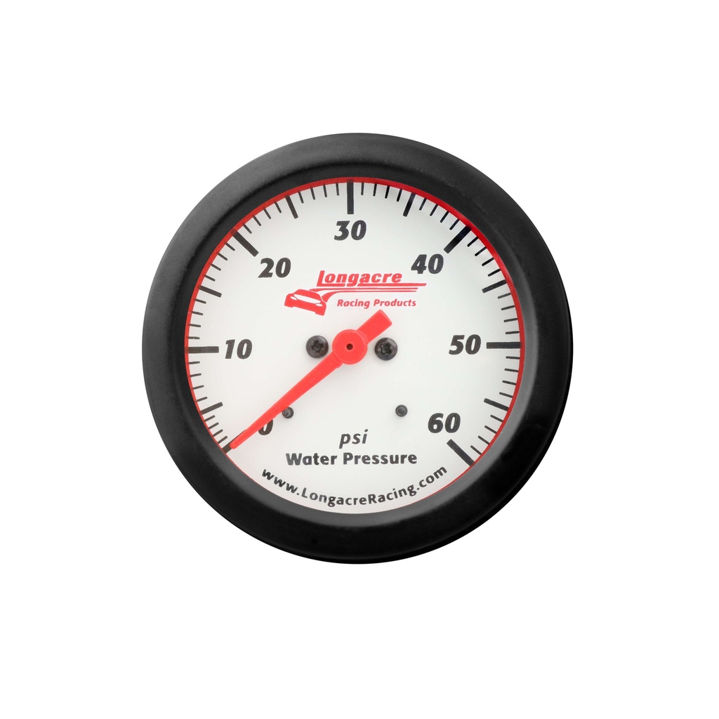 Longacre - Gauge Sportsman Water Pressure 0-60psi
