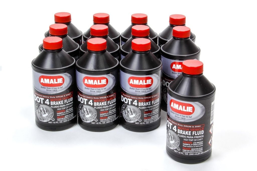 Amalie - DOT 4 Brake Fluid Case 12x12 Oz