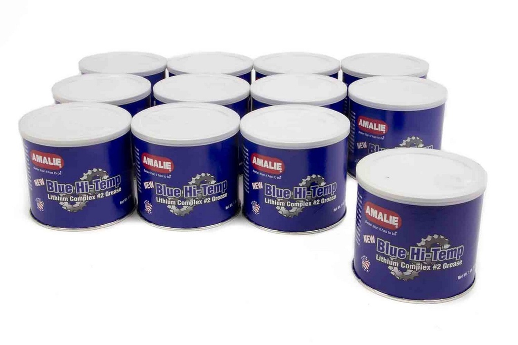 Amalie - Blue Hi-Temp Grease #2 Case 12x1Lb