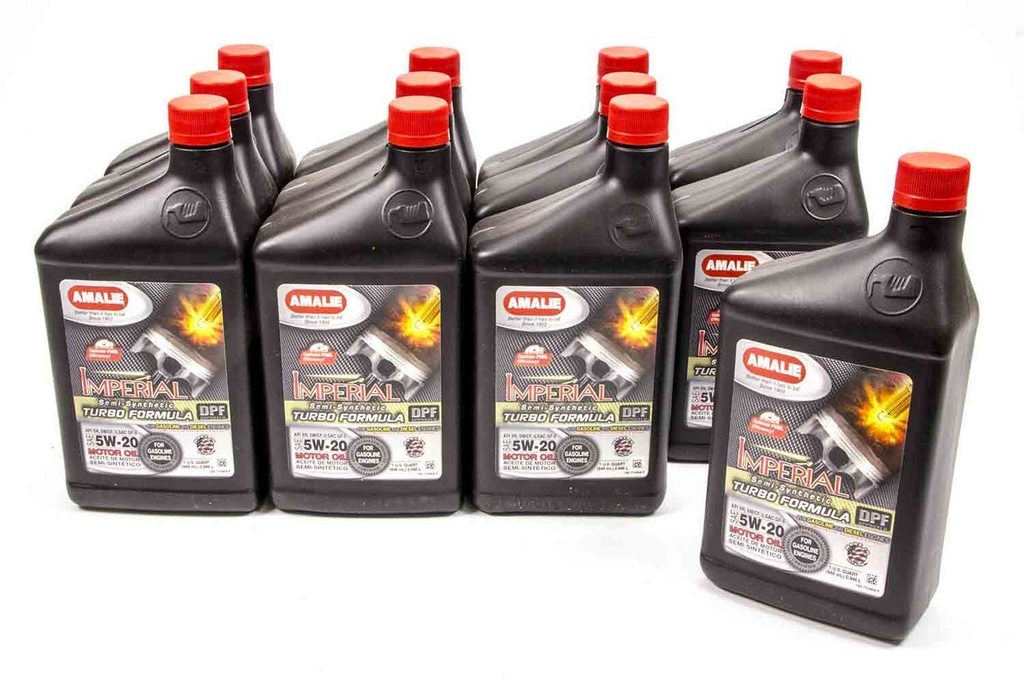 Amalie - Imperial Turbo Formula 5w20 Oil Case 12x1Qt