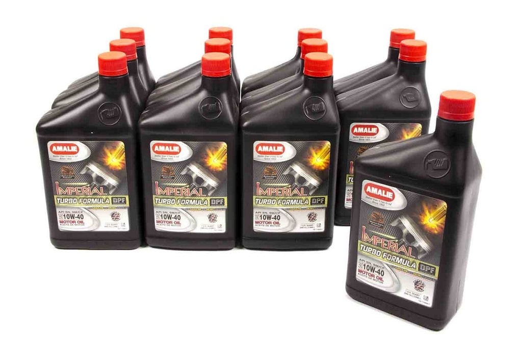 Amalie - Imperial Turbo Formula 10w40 Oil Case 12x1Qt