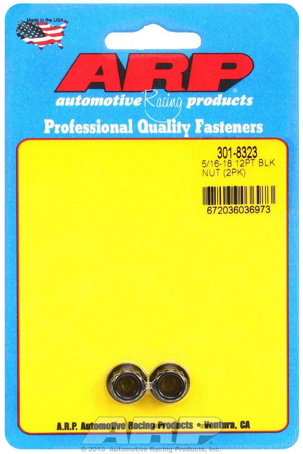 [ARP301-8323] ARP - 5/16-18 12pt Nut Kit 2pk