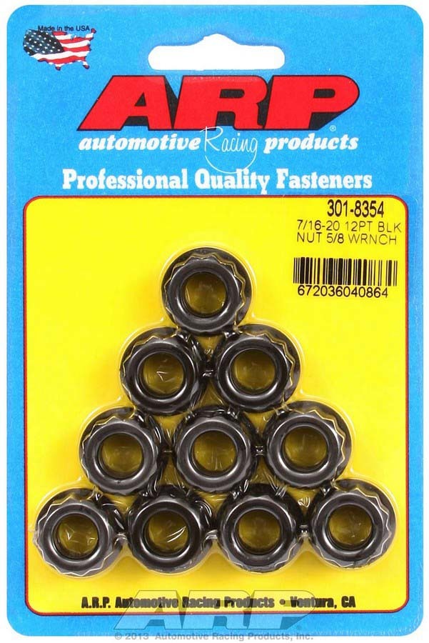 [ARP301-8354] ARP - 7/16-20 12pt. Nuts (10)