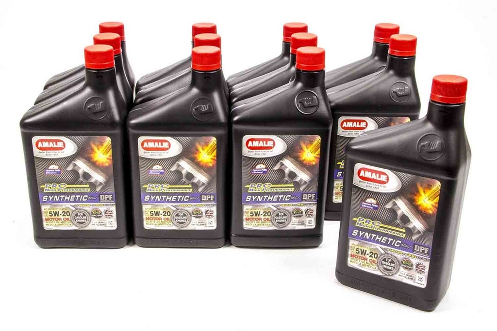 Amalie - Pro Hp Syn Blend 5w20 Oil Case 12x1qt
