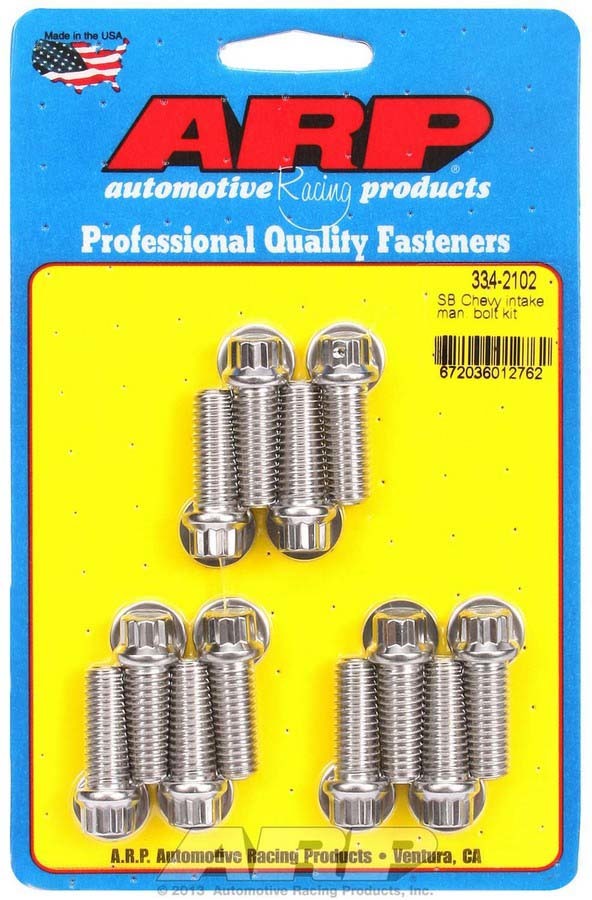 [ARP334-2102] ARP - SBC Intake Bolt Kit