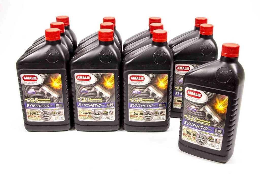 Amalie - Pro Hp Syn Blend 10W30 Oil Case 12X1Qt
