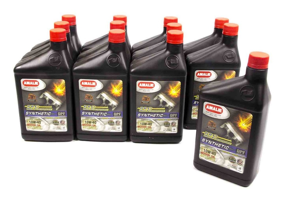 Amalie - Pro Hp Syn Blend 10w40 Oil Case 12x1qt