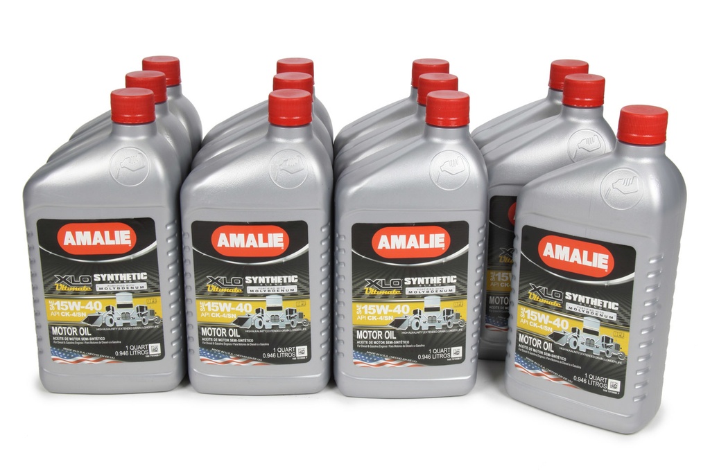 Amalie - Xlo Ultimate Syn Blend W/Moly 15W40 Case 12X1Qt