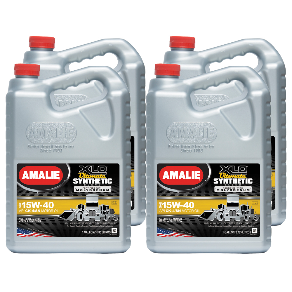 Amalie - XLO Ultimate Synthetic Blend 15W40 Case 4x1 Gal