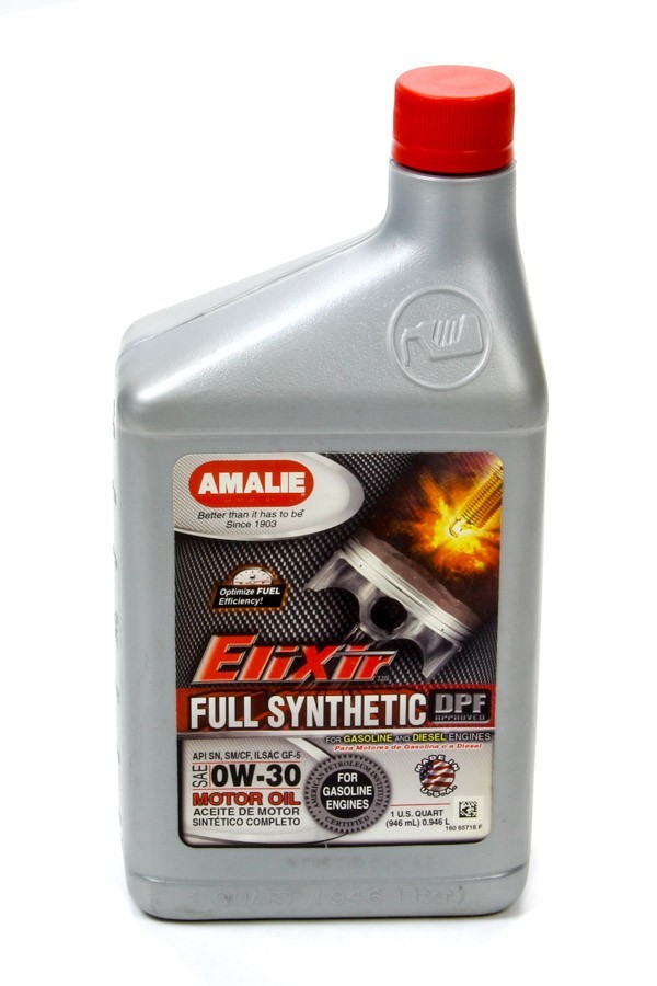 Amalie - Elixir Full Synthetic 0w30 1 Quart