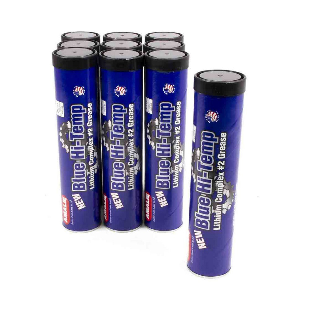 Amalie - Blue Hi-Temp Grease #2 10 x 14oz Tubes