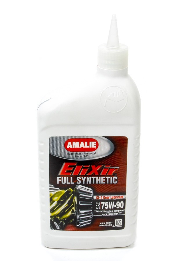 Amalie - Elixir Full Syn GL-5 75w 90 Gear Oil 1Qt