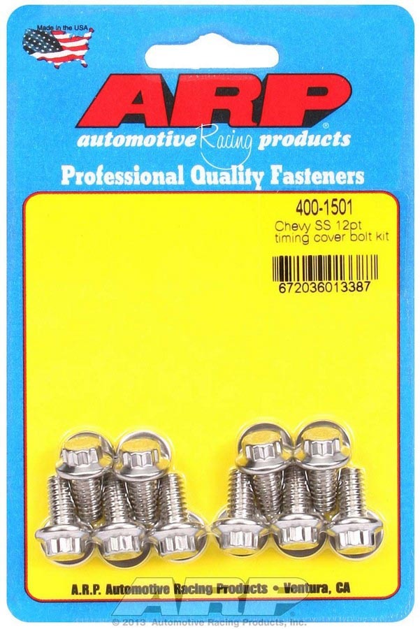[ARP400-1501] Arp - S/S Timing Cover Bolt Kit