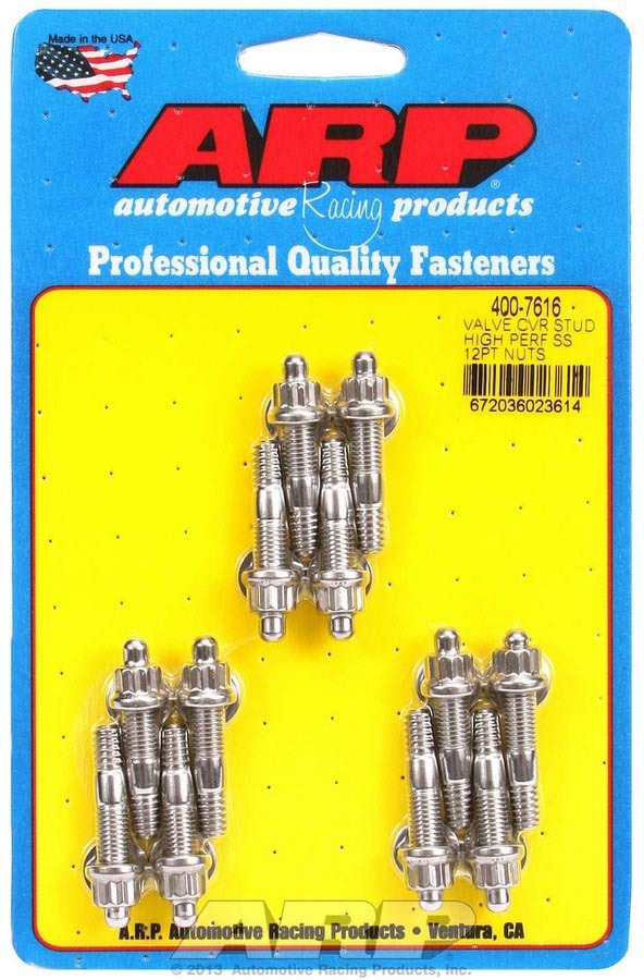 Arp - S/S Valve Cover Stud Kit 12pt. (12)