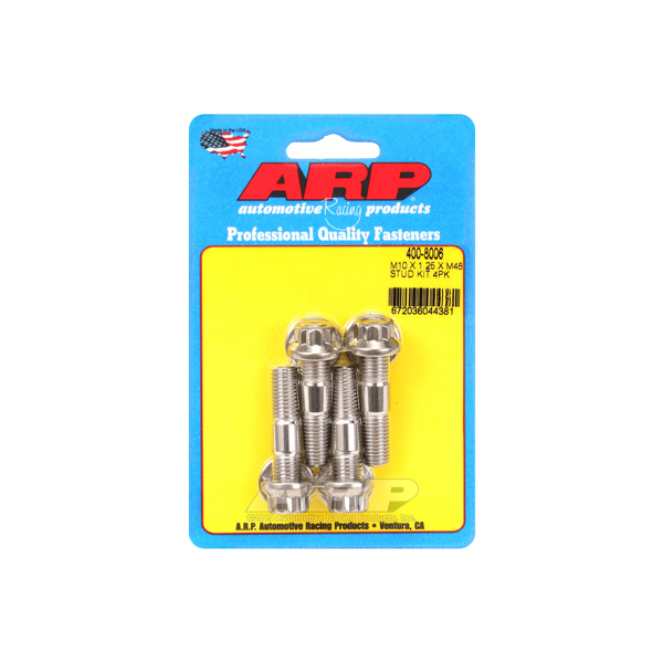 [ARP400-8006] ARP - Stud Kit Broached 4pk 10mm x 1.25 x 48mm