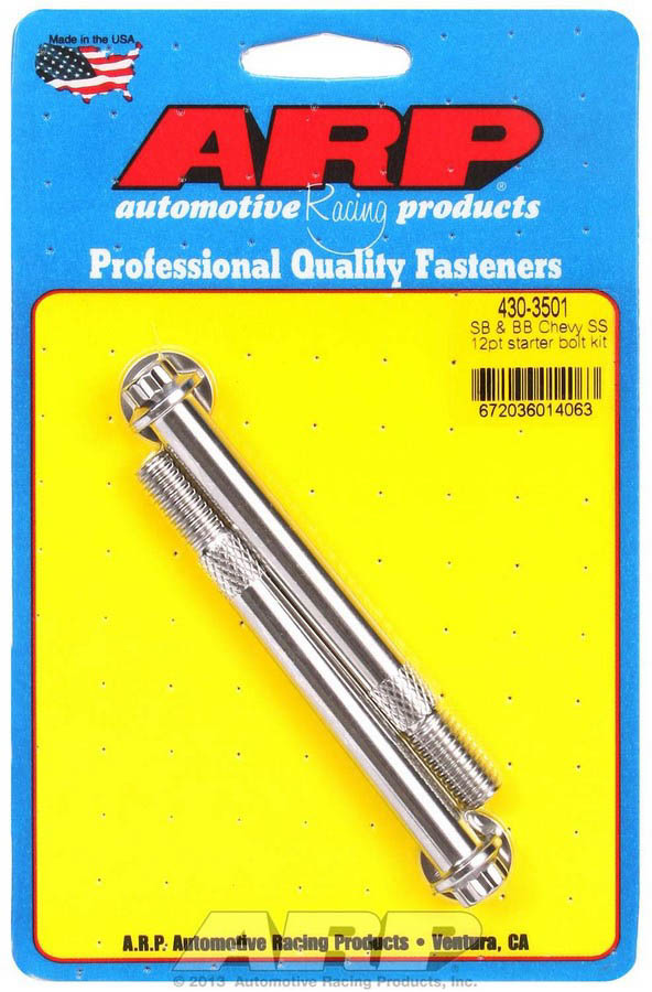 ARP - S/S Starter Bolt Kit 12pt.