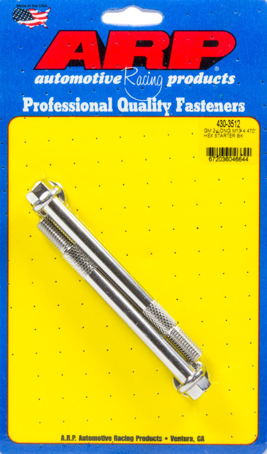 [ARP430-3512] Arp - S/s Starter 6pt Bolt Kit 10mm X 4.470 Uhl