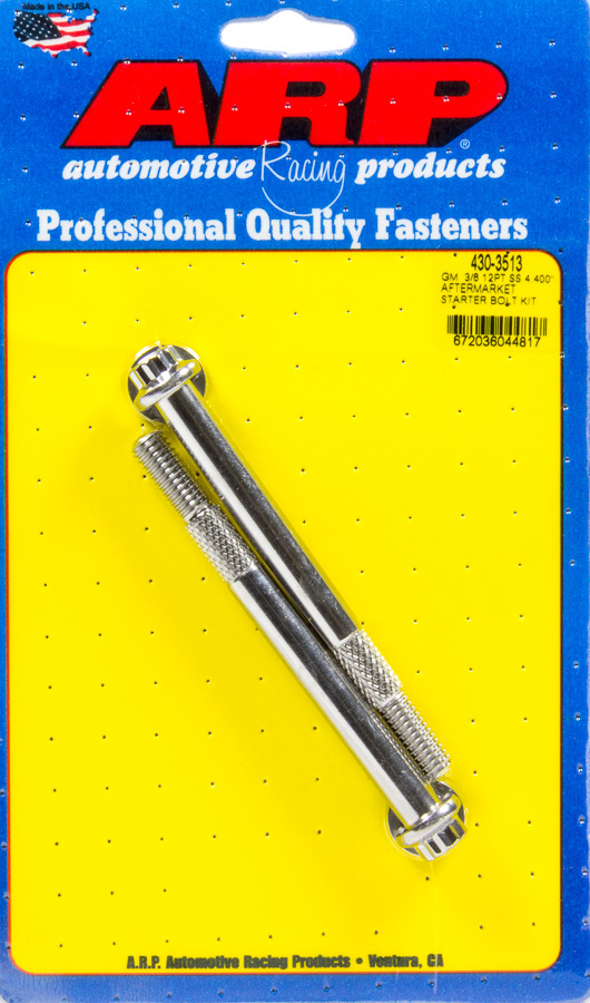 ARP - S/S Starter 12pt Bolt Kit 3/8-16 x 4.400 UHL