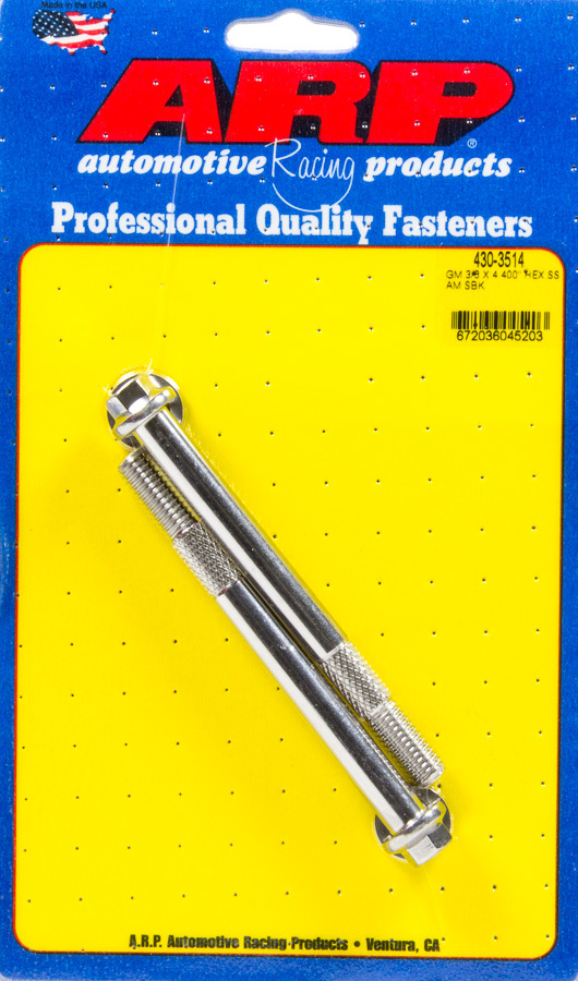 Arp - S/S Starter 6pt Bolt Kit 3/8-16 X 4.400 Uhl