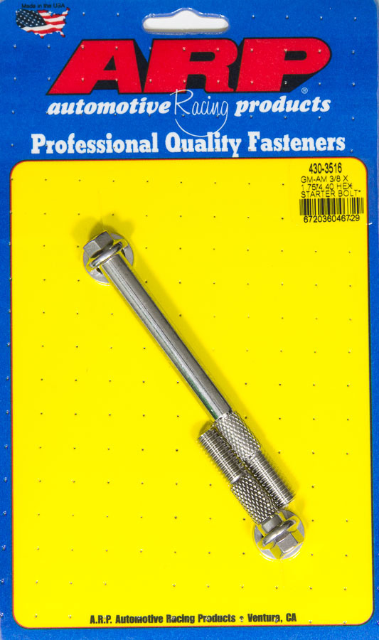 [ARP430-3516] ARP - S/S Starter 6pt Bolt Kit 3/8-16 x 4.400 UHL