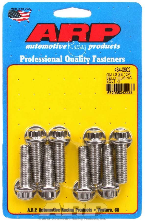 [ARP434-0902] ARP - Bellhousing Bolt Kit - 12pt. GM LS