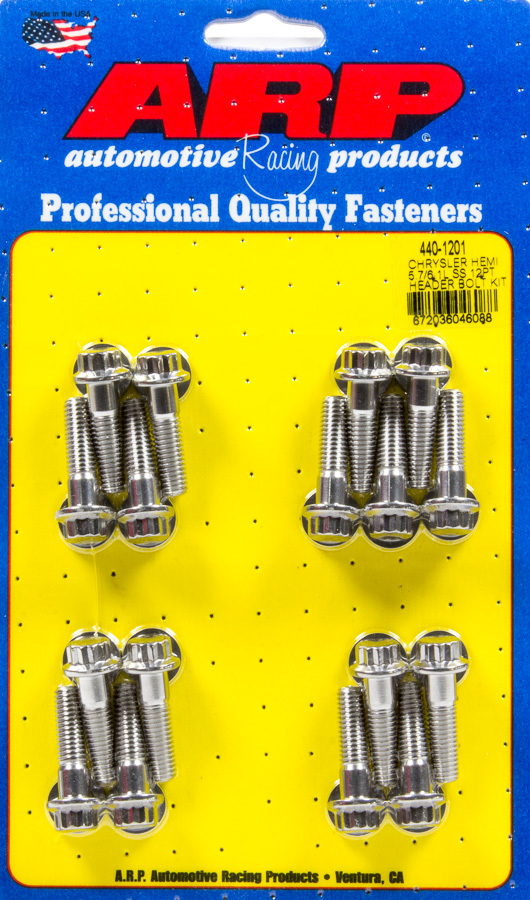 [ARP440-1201] ARP - Header Bolt Kit 12pt Mopar 5.7/6.1L Hemi