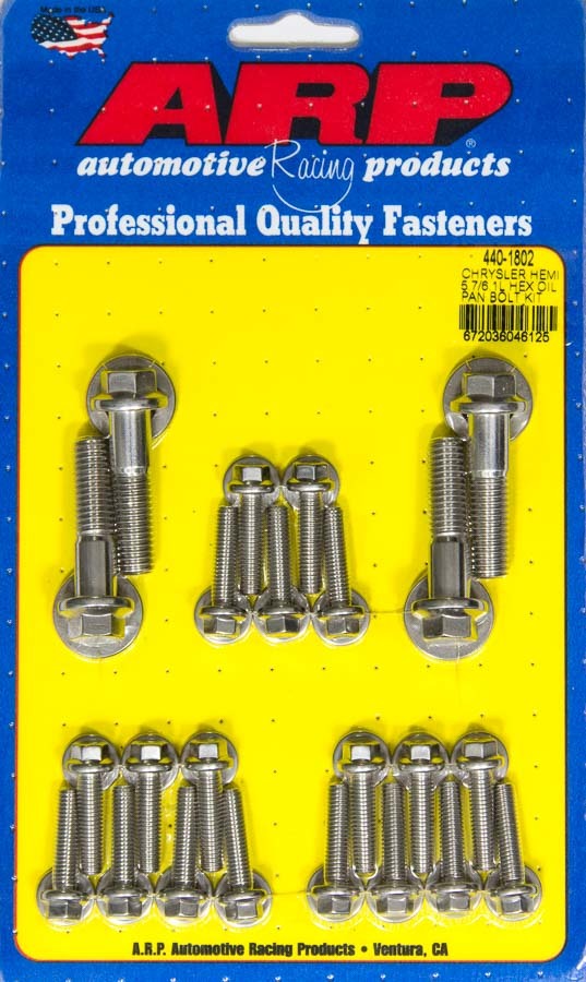 [ARP440-1802] Arp - Oil Pan 6Pt Bolt Kit Mopar 5.7L/6.1L Hemi