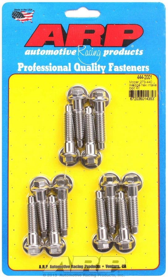 [ARP444-2001] Arp - Mopar Intake Bolt Kit 6pt.