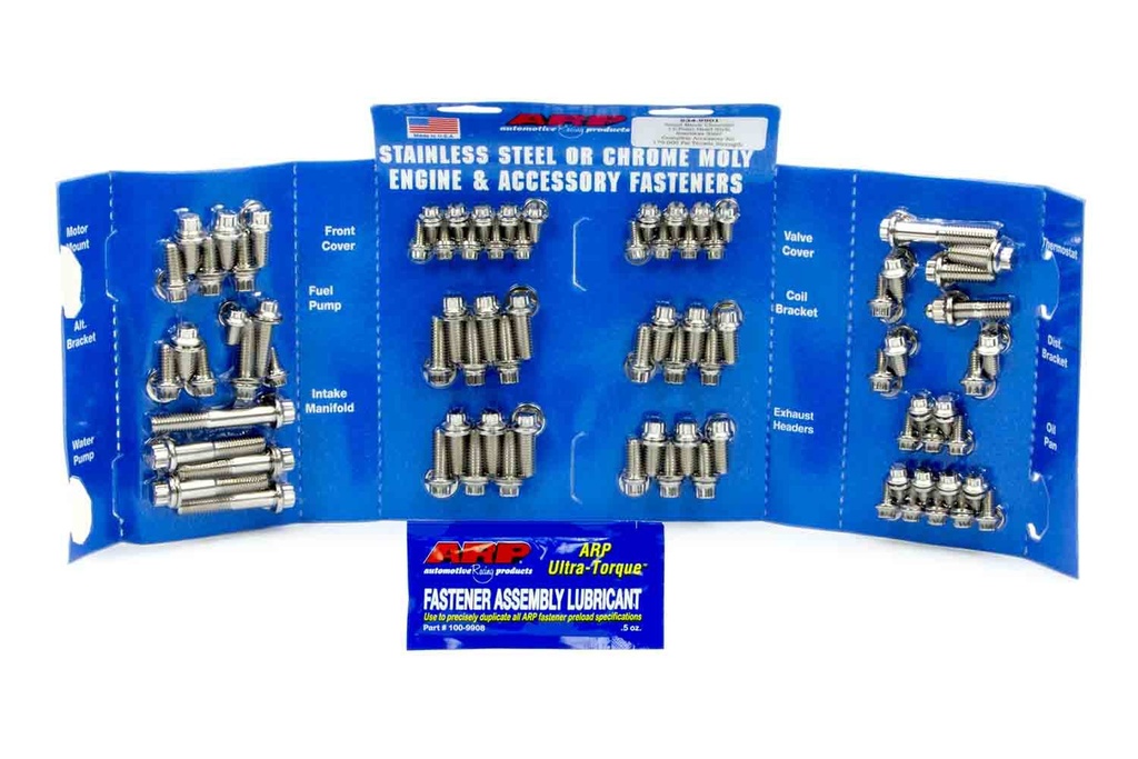 [ARP534-9501] ARP - SBC S/S Complete Engine Fastener Kit 12pt.