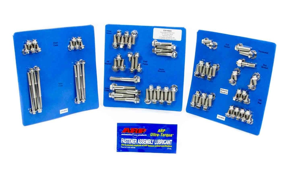 [ARP534-9602] Arp - Sbc S/S Complete Engine Fastener Kit 6pt.