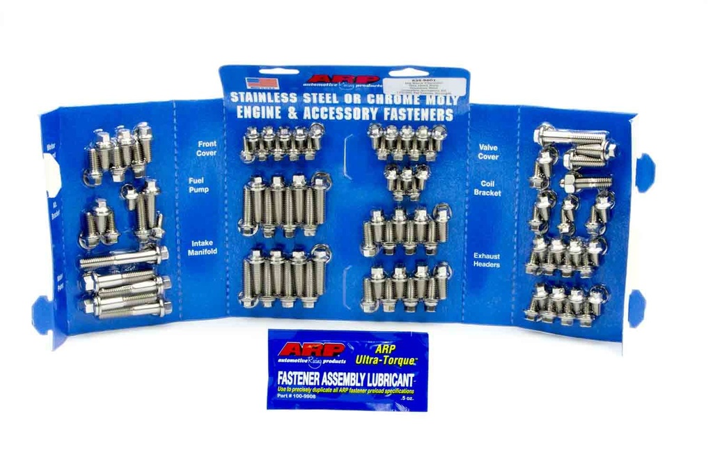 [ARP535-9601] Arp - Bbc S/S Complete Engine Fastener Kit 6Pt