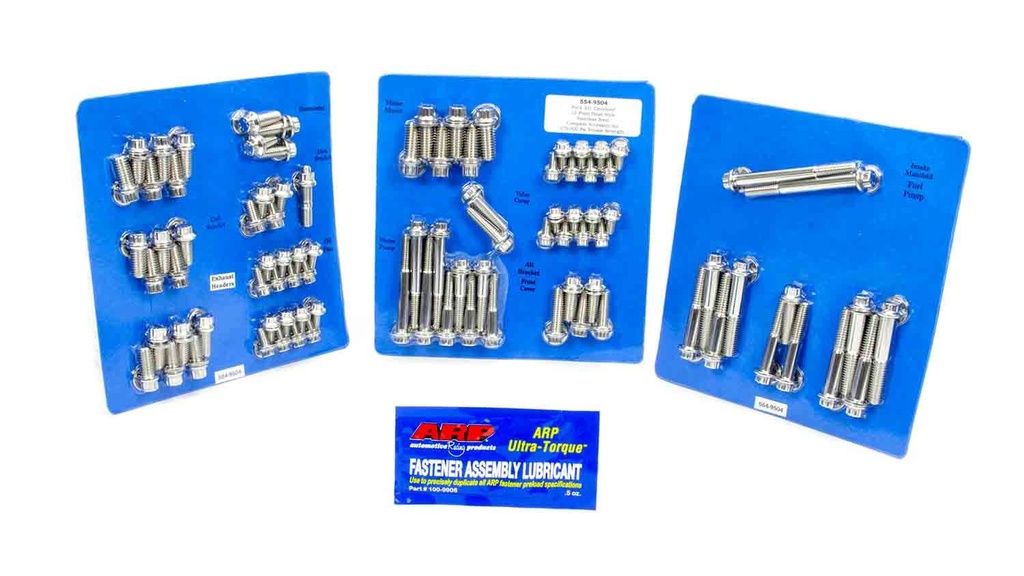 [ARP554-9504] Arp - Sbf S/S Complete Engine Fastener Kit 12Pt.