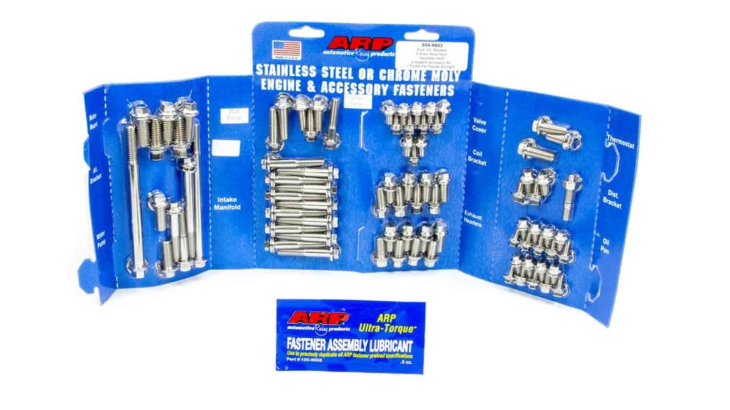 [ARP554-9603] Arp - Sbf S/S Complete Engine Fastener Kit 6Pt.