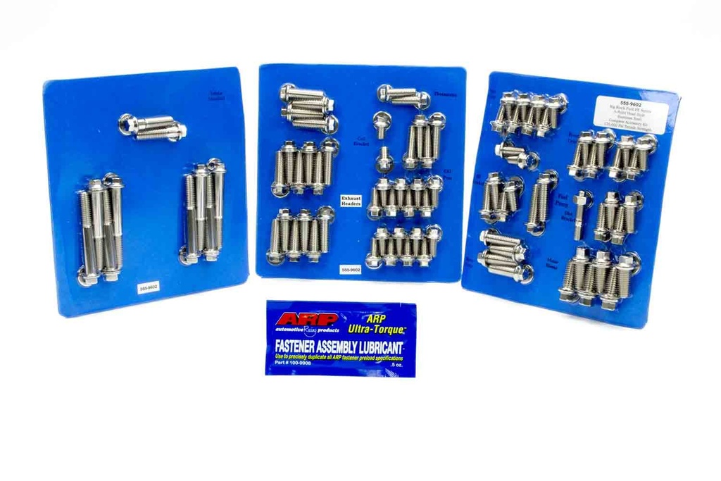 [ARP555-9602] Arp - Bbf S/S Complete Engine Fastener Kit 6pt.