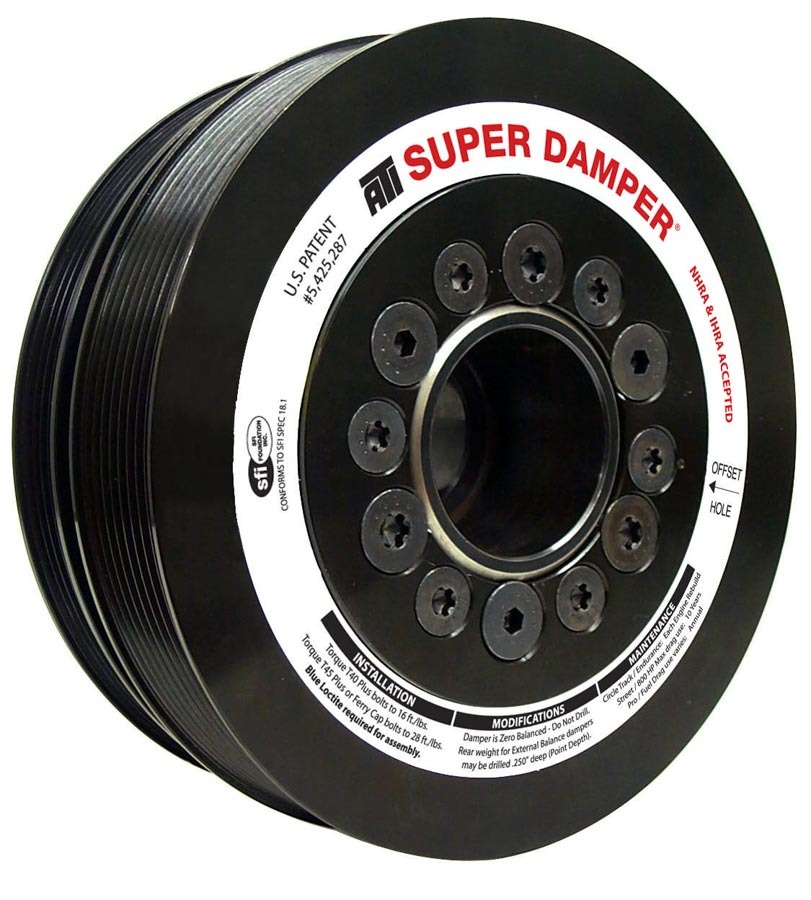 Ati Performance - Ls1 7.5in Harmonic Damper - Sfi