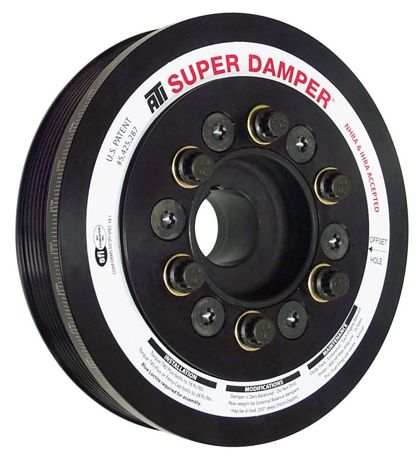 Ati Performance - Ls1 6.78 Harmonic Damper - Sfi