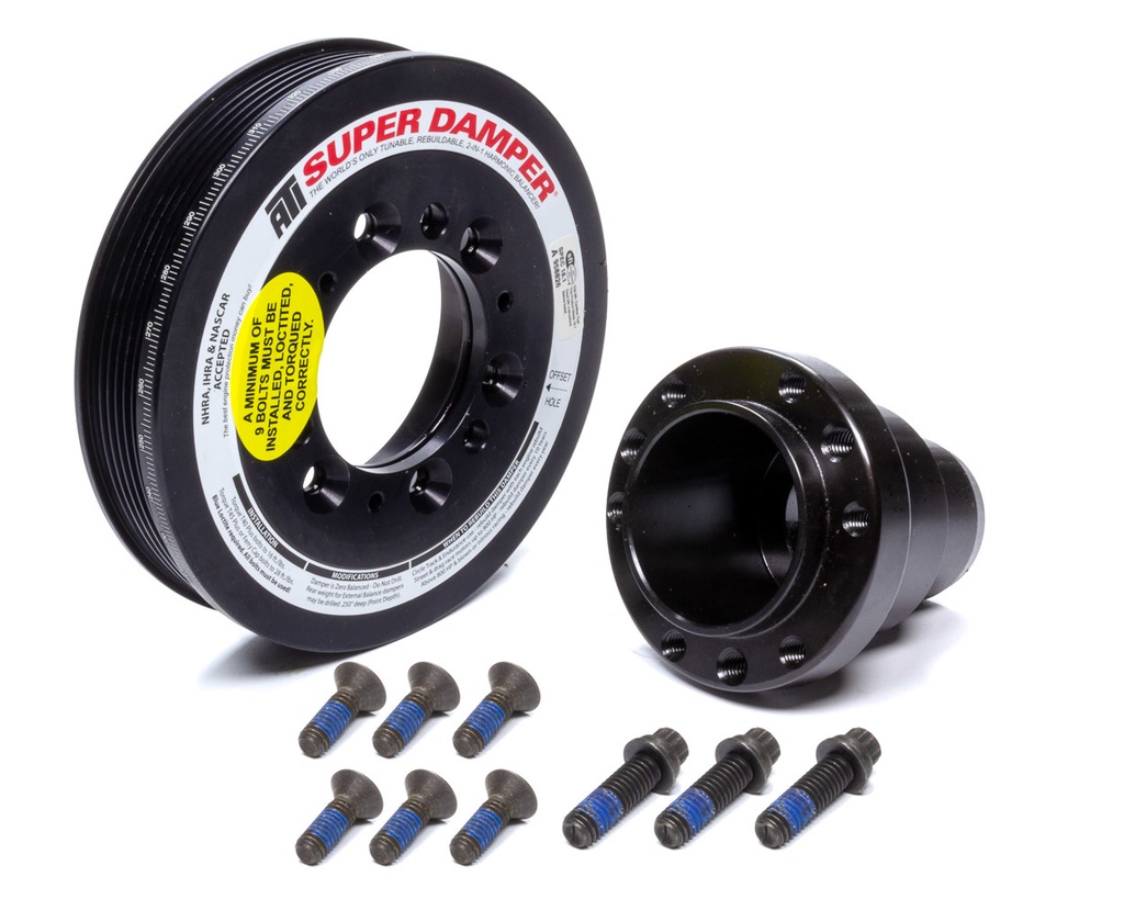 Ati Performance - 5.7 Hemi Harmonic Damper SFI 6-Groove 2011-Up