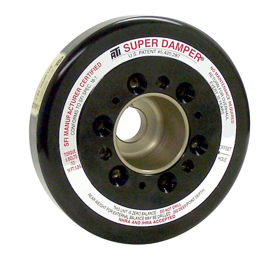 Ati Performance - Honda B-Series Super Damper - Ccw Motor Rot.