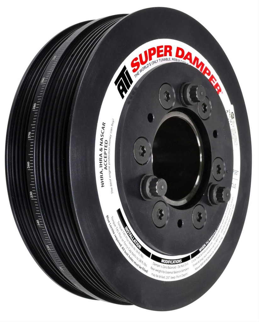 Ati Performance - Chevy Lt1 Harmonic Damper 4-Groove