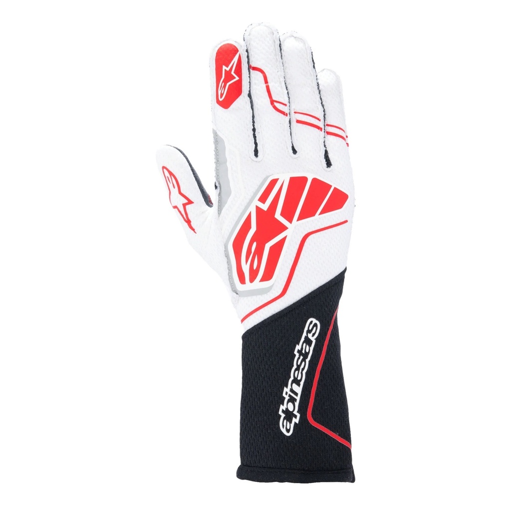 Alpinestars Usa - Glove Tech-1 Zx V4 Blk / Wht / Red Large
