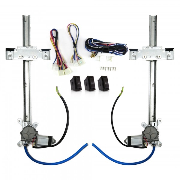 Auto-Loc - Power Window Kit With Switches