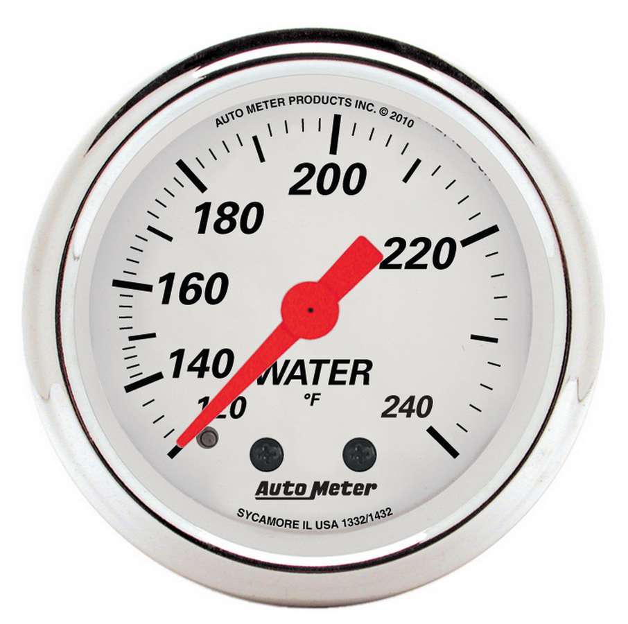 [ATM1332] Autometer - 2-1/16 A/W Water Temp Gauge 120-240 Degrees