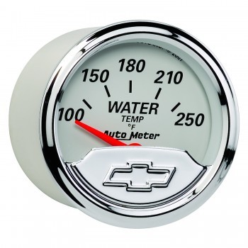 [ATM1337-00408] Autometer - 2-1/16 Gauge Water Temp 250F Chevrolet