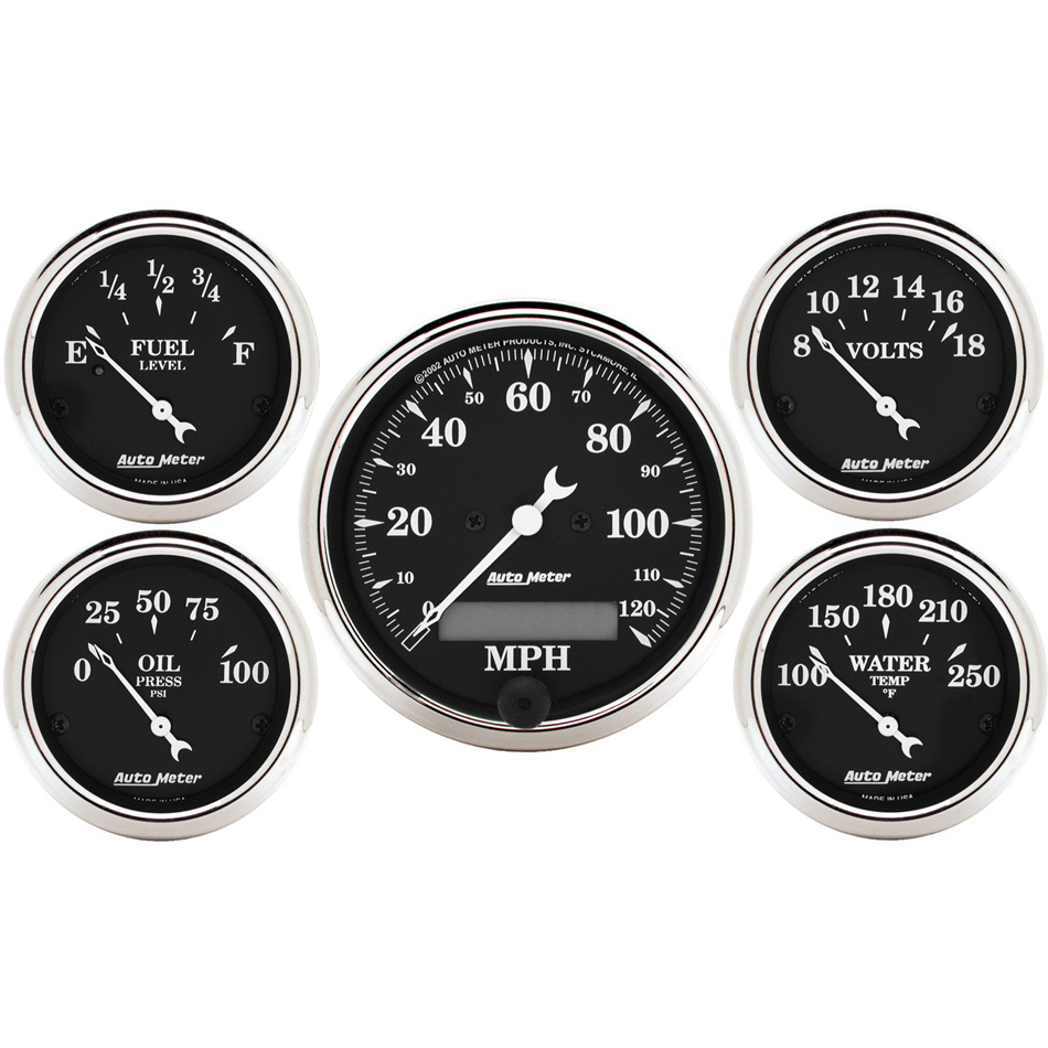 [ATM1709] Autometer - O/T/B 5-Piece Gauge Kit