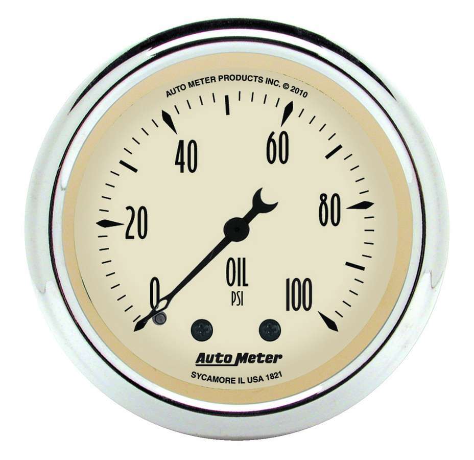 Autometer - 2-1/16 A/B Oil Pressure Gauge 0-100 Psi