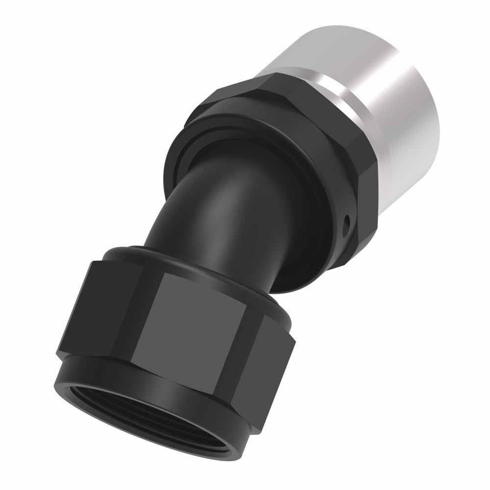 Aeroquip - 16an StreetLite Crimp Fitting 45-Degree