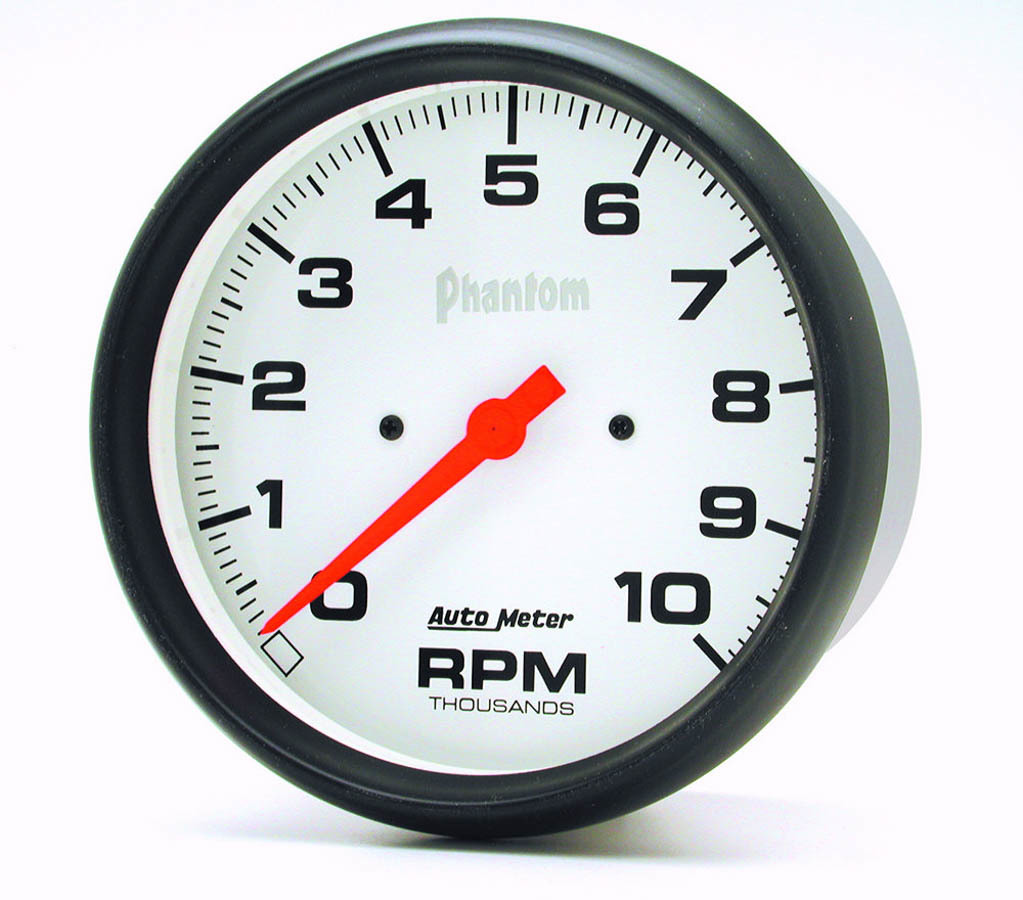 Autometer - 5in Phantom In-Dash Tach 10000 Rpm